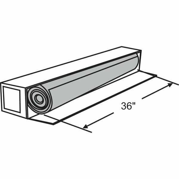 Strybuc 36"SOLAR SCREEN CHARCOAL 69-187